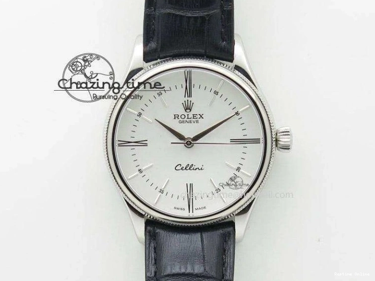0111 Sophisticated Day-Date 36 RG 128239 Bp Maker Best Edition Silver Dial on RG President Bracelet 3132